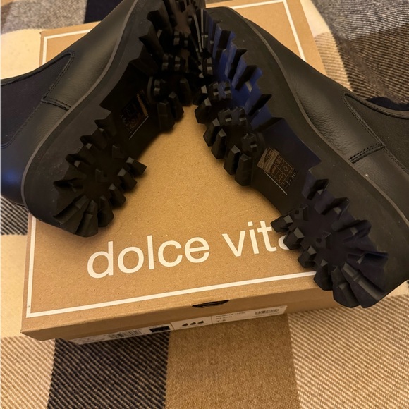 Dolce Vita Black Boot Leather Size 7.5 - Picture 6 of 10